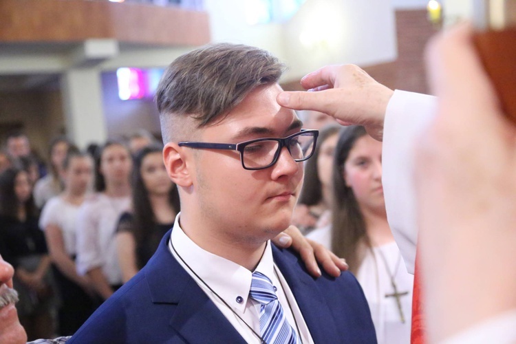 Bierzmowanie w Bogumiłowicach