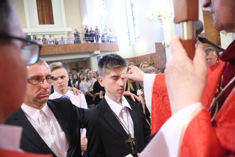 Bierzmowanie w Bogumiłowicach