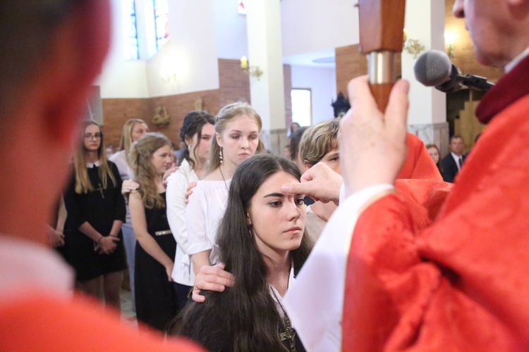 Bierzmowanie w Bogumiłowicach