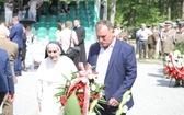 Poświęcenie pomnika pomordowanych żołnierzy "Bartka" w Starym Grodkowie