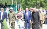 Poświęcenie pomnika pomordowanych żołnierzy "Bartka" w Starym Grodkowie