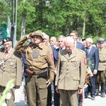 Poświęcenie pomnika pomordowanych żołnierzy "Bartka" w Starym Grodkowie