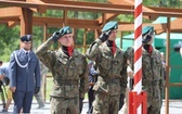 Poświęcenie pomnika pomordowanych żołnierzy "Bartka" w Starym Grodkowie