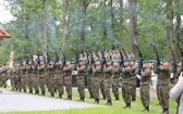 Poświęcenie pomnika pomordowanych żołnierzy "Bartka" w Starym Grodkowie