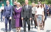 Poświęcenie pomnika pomordowanych żołnierzy "Bartka" w Starym Grodkowie