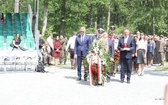 Poświęcenie pomnika pomordowanych żołnierzy "Bartka" w Starym Grodkowie