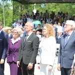 Poświęcenie pomnika pomordowanych żołnierzy "Bartka" w Starym Grodkowie