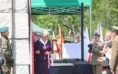 Poświęcenie pomnika pomordowanych żołnierzy "Bartka" w Starym Grodkowie