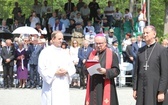 Poświęcenie pomnika pomordowanych żołnierzy "Bartka" w Starym Grodkowie