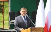 Poświęcenie pomnika pomordowanych żołnierzy "Bartka" w Starym Grodkowie