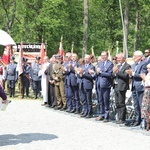 Poświęcenie pomnika pomordowanych żołnierzy "Bartka" w Starym Grodkowie