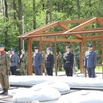 Poświęcenie pomnika pomordowanych żołnierzy "Bartka" w Starym Grodkowie