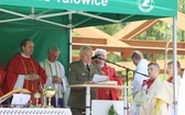 Poświęcenie pomnika pomordowanych żołnierzy "Bartka" w Starym Grodkowie