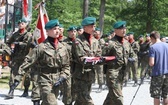 Poświęcenie pomnika pomordowanych żołnierzy "Bartka" w Starym Grodkowie