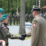 Poświęcenie pomnika pomordowanych żołnierzy "Bartka" w Starym Grodkowie