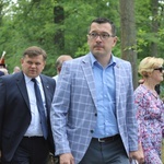 Poświęcenie pomnika pomordowanych żołnierzy "Bartka" w Starym Grodkowie