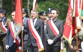 Poświęcenie pomnika pomordowanych żołnierzy "Bartka" w Starym Grodkowie