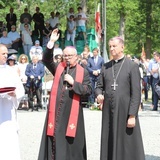Poświęcenie pomnika pomordowanych żołnierzy "Bartka" w Starym Grodkowie
