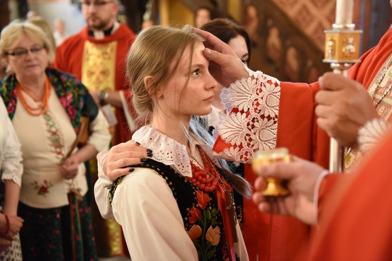 Bierzmowanie w Szczawnicy