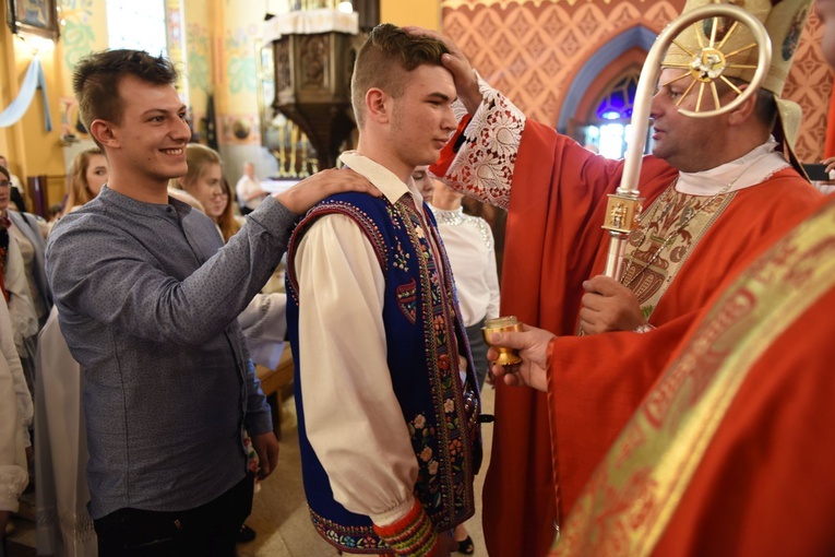 Bierzmowanie w Szczawnicy