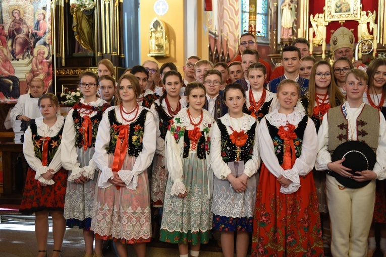 Bierzmowanie w Szczawnicy