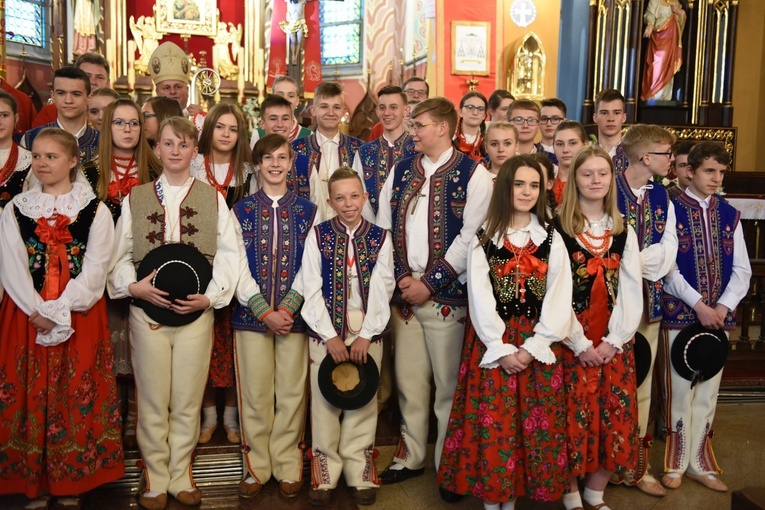 Bierzmowanie w Szczawnicy
