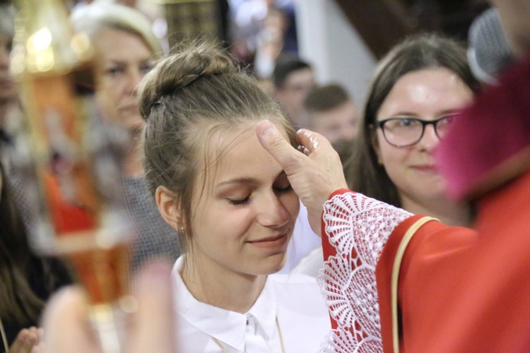 Bierzmowanie w Ciężkowicach