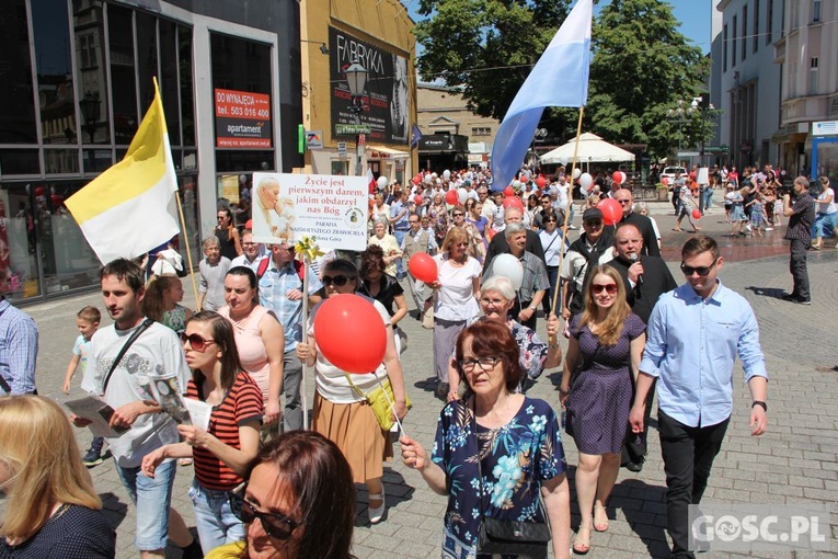 Marsz dla Życia i Rodziny w Zielonej Górze