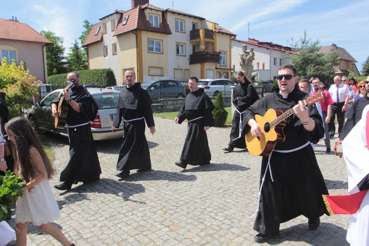 Prymicje o. Łukasza Mężyka OFMConv