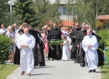 Legnickie prymicje o. Łukasza Mężyka OFMConv