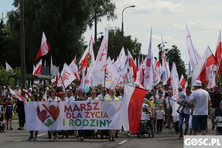 Marsz dla Życia i Rodziny w Gorzowie Wlkp.