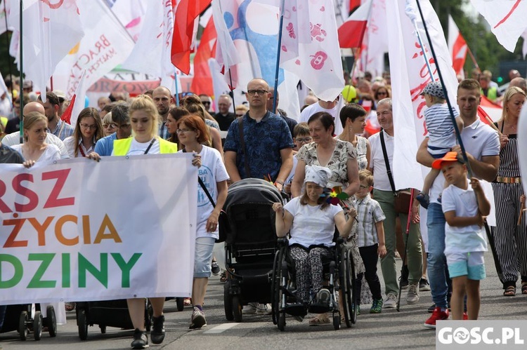 Marsz dla Życia i Rodziny w Gorzowie Wlkp.