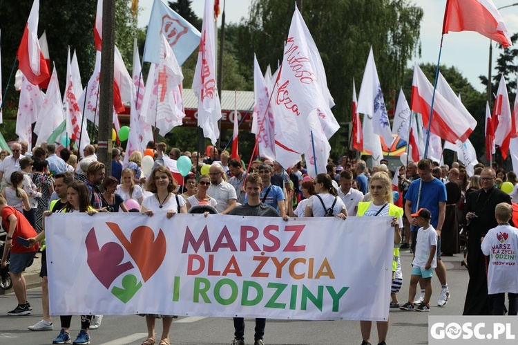 Marsz dla Życia i Rodziny w Gorzowie Wlkp.