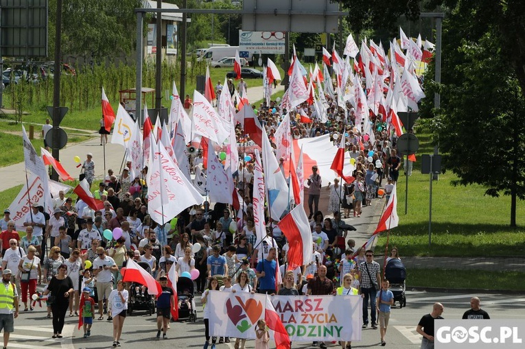 Marsz dla Życia i Rodziny w Gorzowie Wlkp.