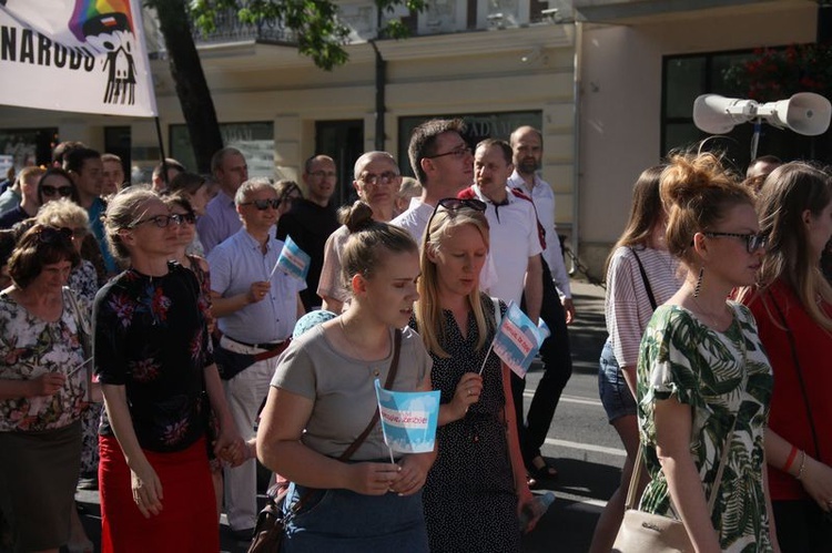 Marsz życia w Lublinie