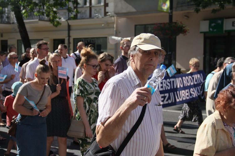 Marsz życia w Lublinie