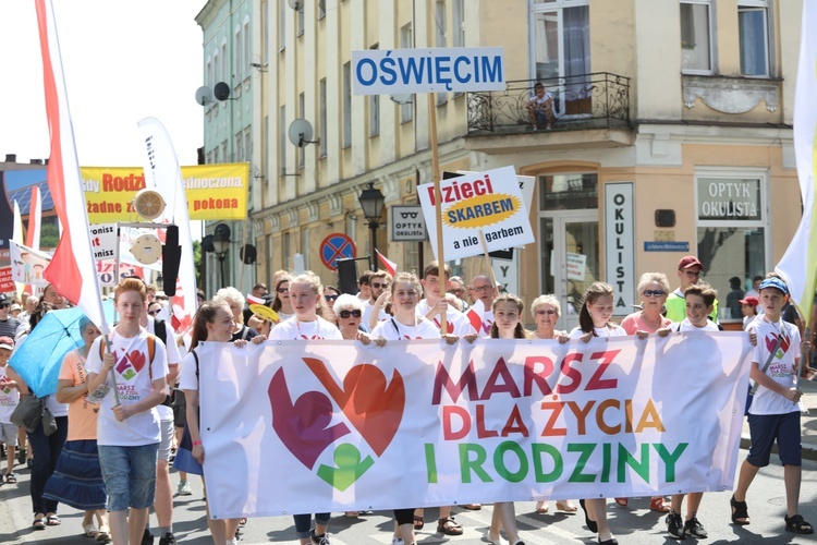 8. Marsz dla Życia i Rodziny w Oświęcimiu - 2019