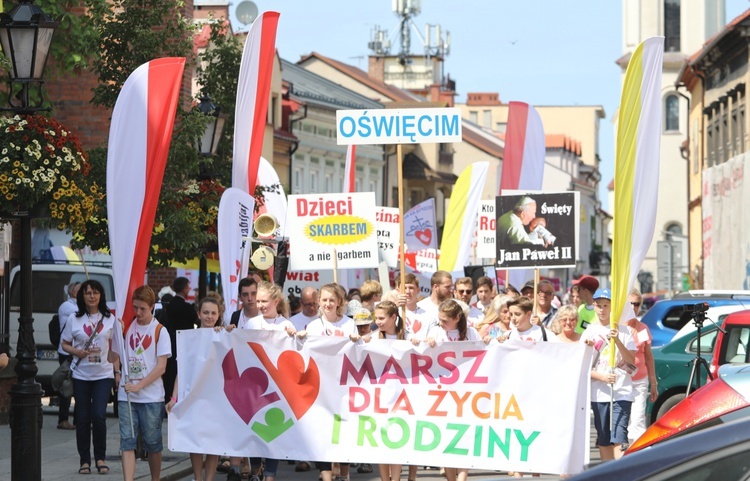 8. Marsz dla Życia i Rodziny w Oświęcimiu - 2019