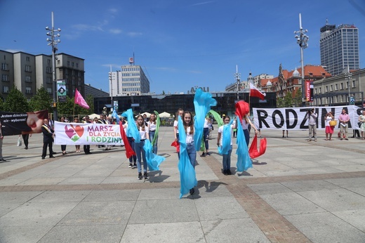 Marsz dla życia i rodziny w Katowicach 