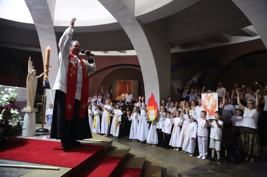 Pielgrzymka dzieci komunijnych do katedry
