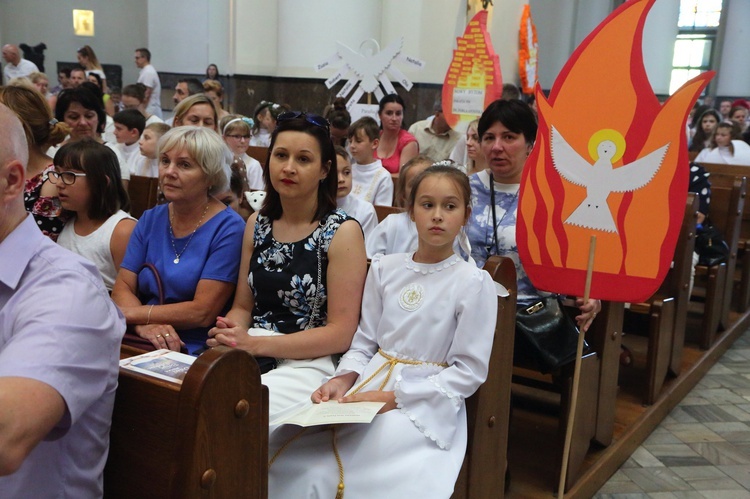 Pielgrzymka dzieci komunijnych do katedry