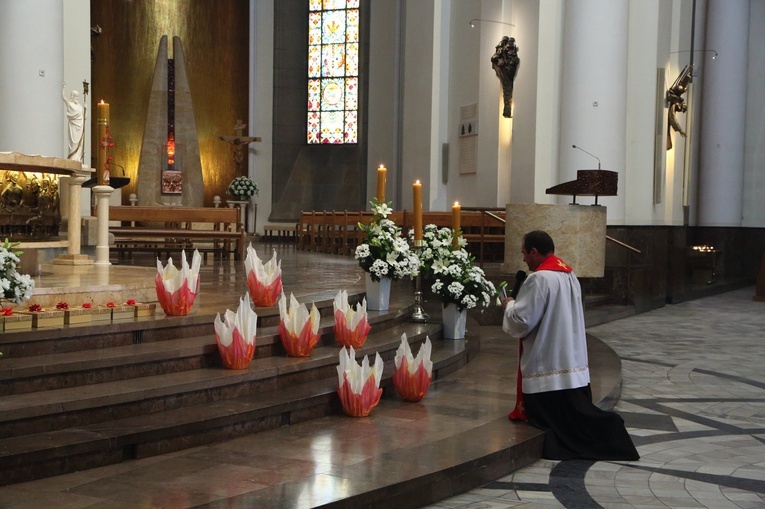 Pielgrzymka dzieci komunijnych do katedry