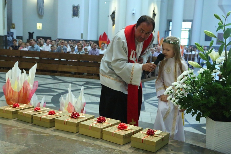 Pielgrzymka dzieci komunijnych do katedry