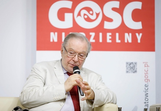 Krzysztof Zanussi w redakcji "Gościa" - fotorelacja