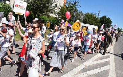 W Przasnyszu marsz ku Karcie Praw Rodziny