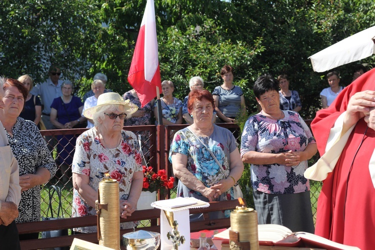 Poświęcenie kapliczki w Albinowie