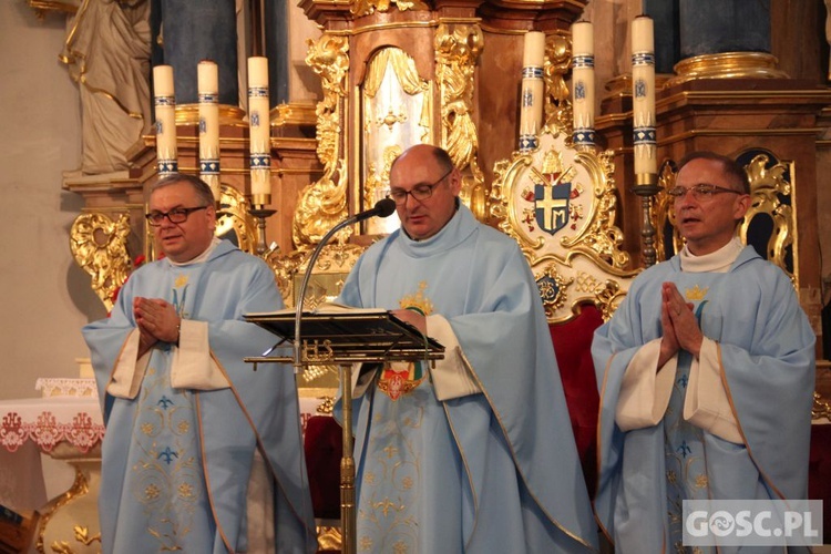 Pielgrzymka zakrystianów i organistów do Rokitna