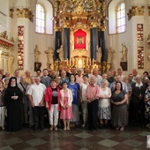 Pielgrzymka zakrystianów i organistów do Rokitna