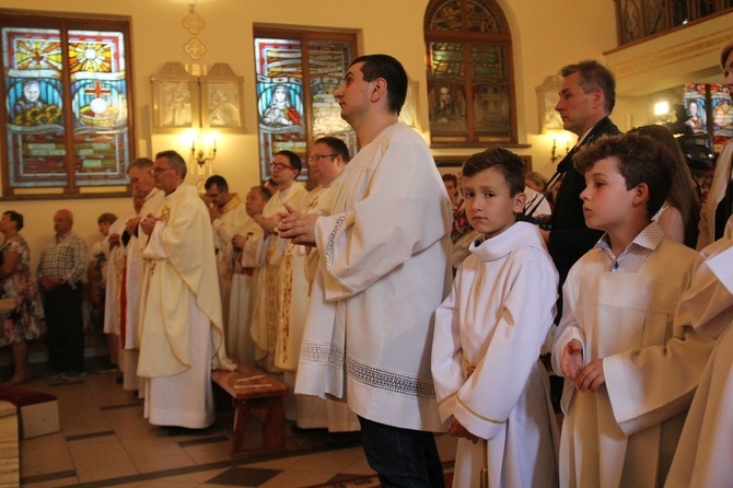 Poświęcenie kościoła Najświętszego Serca Pana Jezusa w Słotwinie