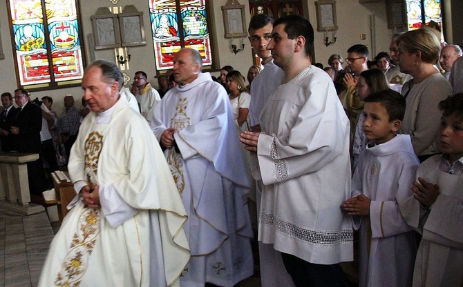 Poświęcenie kościoła Najświętszego Serca Pana Jezusa w Słotwinie